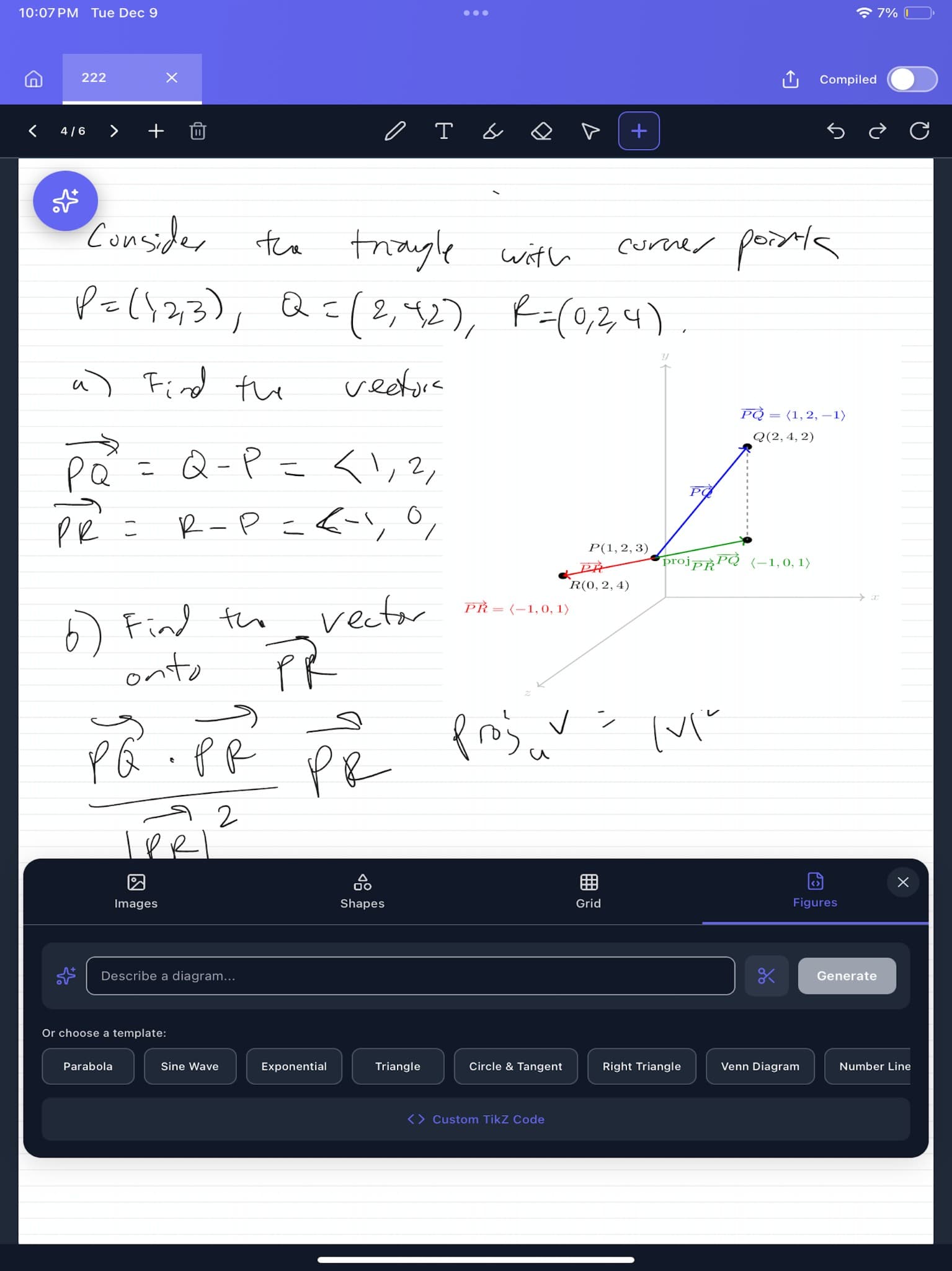 MathNotes AI figures